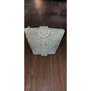 Vintage Sabina New York Faux Pearl Bag